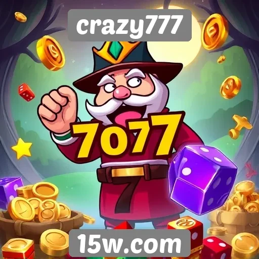 Variedade de jogos oferecidos no crazy777